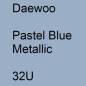 Preview: Daewoo, Pastel Blue Metallic, 32U.